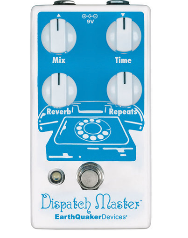EARTHQUAKER DEVICES DISPATCH MASTER V3 DELAY & REVERB PEDAL ($199 USD)