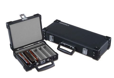 SUZUKI SU-10HC-6 HARMONICA CASE FOR 6 10-HOLE HARMONICAS