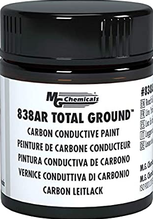 MG CHEMICALS 838AR CARBON CONDUCTIVE PAINT (12ML JAR)