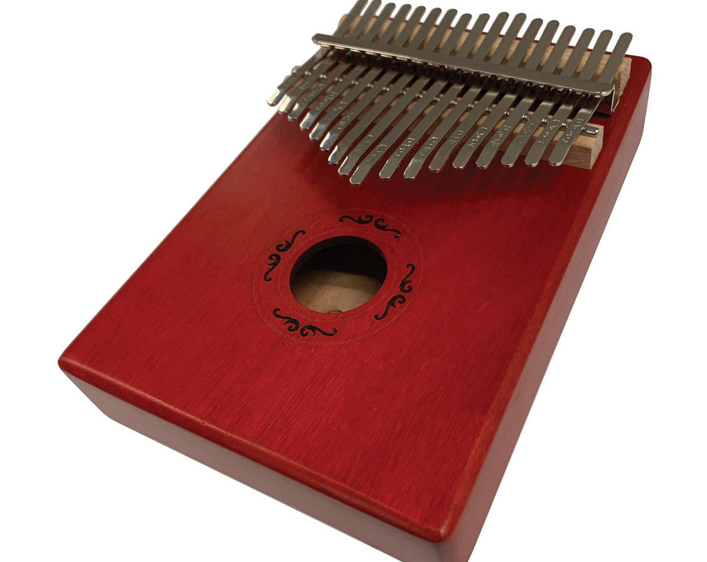 BEAVERCREEK BCKALM-17TR KALIMBA 17-KEY W/ BAG (TRANS RED MAHOGANY)