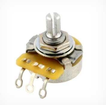 ALLPARTS EP-4385-000 CTS 250K VINTAGE STYLE SPLIT AUDIO POT ($6 USD)