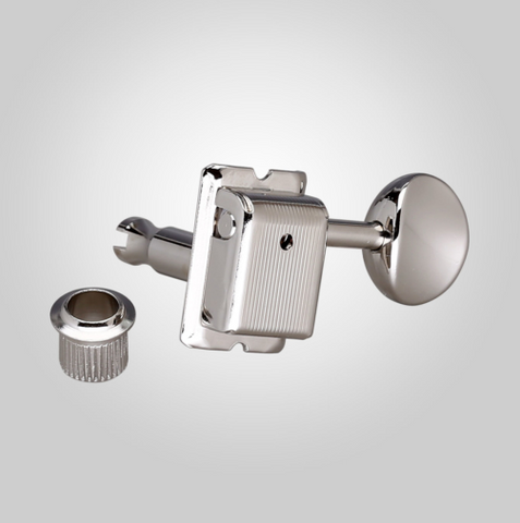 GOTOH SD9105MNL SD91 KLUSON STYLE 6-IN-LINE TUNING MACHINES IN NICKEL W/ HARDWARE