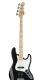 G&L USA FDJB-JTB-MP FULLERTON DELUXE JB BASS - JET BLACK ($1499 USD)