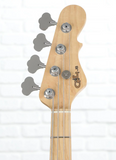G&L USA FDJB-JTB-MP FULLERTON DELUXE JB BASS - JET BLACK ($1499 USD)