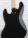 G&L USA FDJB-JTB-MP FULLERTON DELUXE JB BASS - JET BLACK ($1499 USD)