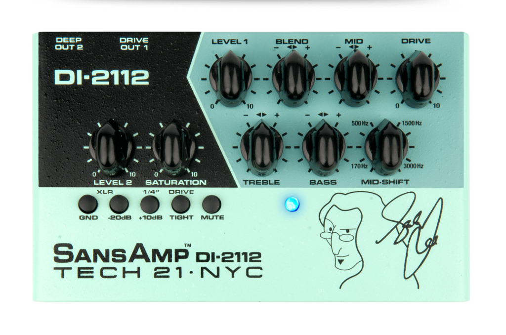 TECH 21 NYC GEDDY LEE DI-2112 SIGNATURE SANSAMP ($359 USD)