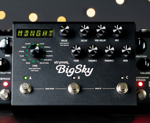 STRYMON BIGSKY - LIMITED 'MIDNIGHT BLACK' EDITION ($479 USD)