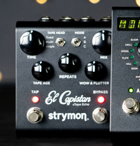 STRYMON EL CAPISTAN - LIMITED 'MIDNIGHT BLACK' EDITION ($299 USD)