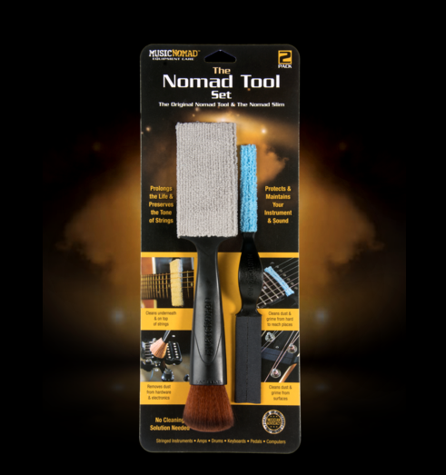 MUSIC NOMAD MN204 2-PC CLEANING TOOL SET