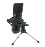 CAD GXL1800 SIDE ADDRESS STUDIO CONDENSER MIC (W/ WINDSCREEN/XLR CABLE/TRIPOD)