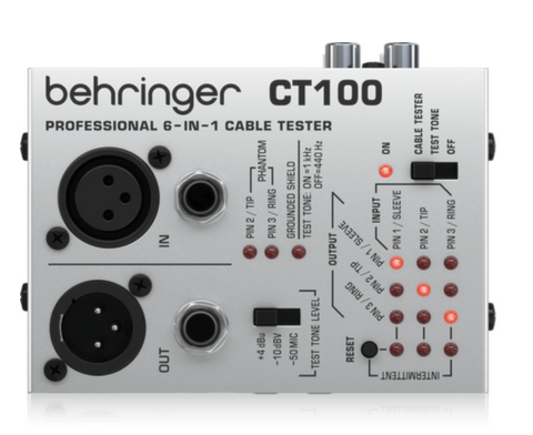 BEHRINGER CT100 CABLE TESTER