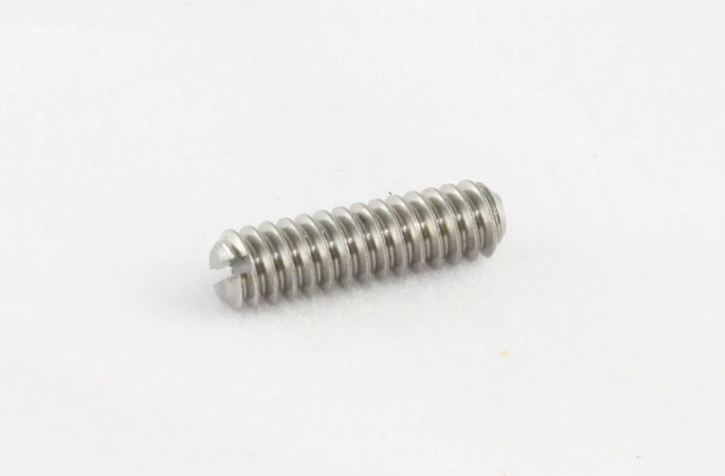 ALLPARTS GS-3377-B05 TELE & BASS SLOTTED BRIDGE HEIGHT SCREWS - BULK PACK OF 100 ($110 USD)