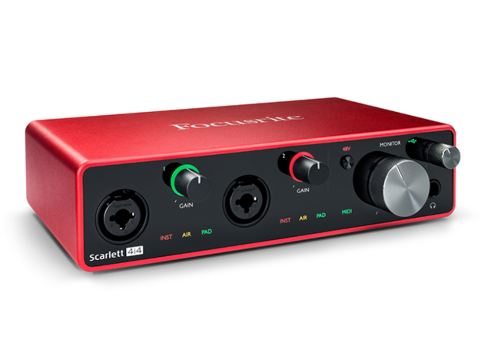 FOCUSRITE SCARLETT 4i4 3RD GEN. RECORDING INTERFACE