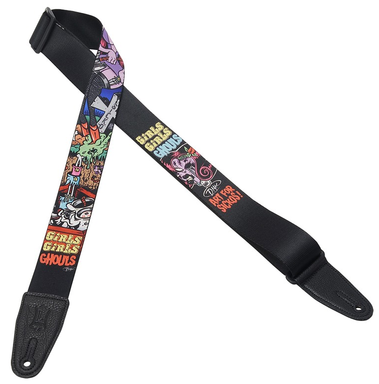 Levy's MDL8 2" Sublimation 'Girls' Polyester Guitar Strap