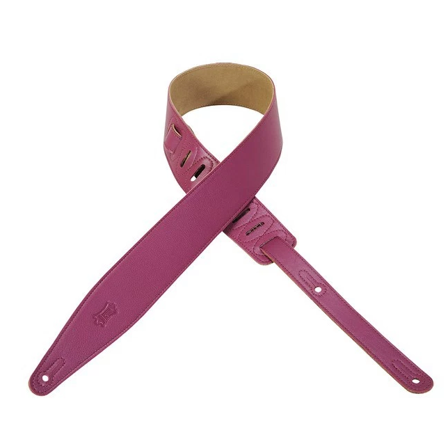 Levy's 2 1/2" Luscious Garment Leather - Magenta