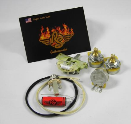 RS Guitarworks Complete Vintage Strat Style Electronics Upgrade Kit