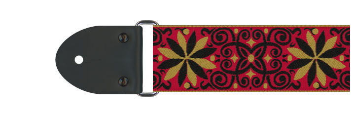 Souldier Dresden Star Hendrix Gypsy 2” Yellow/Black On Red