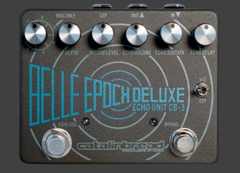 【中古美品！】CATALINBREAD Belle Epoch Deluxe Belle Epoch (Black and Silver) – Catalinbread Effects