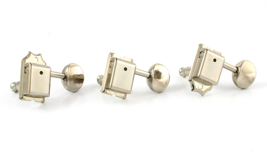Allparts/ Gotoh 6-in-line Staggered Tuning Keys Nickel