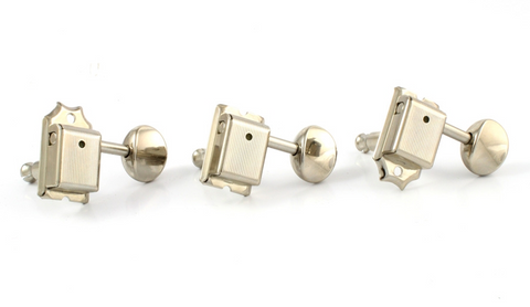 Allparts/ Gotoh 6-in-line Staggered Tuning Keys Nickel