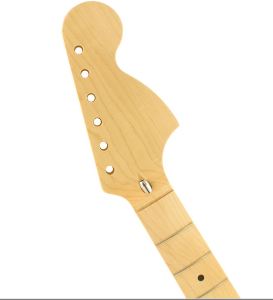 Allparts LMF Large Headstock Maple Replacement Neck for Strat Mojo Music Inc. Mojo Peppa Sauce