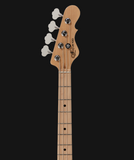 G&L TRIBUTE LB-100 BASS (NATURAL GLOSS/ASH/3-PLY BLACK PG/MAPLE BOARD/VINTAGE TINT GLOSS/1XSPLIT ALNICO) - CASE NOT INCL.