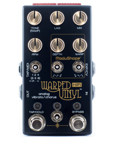CHASE BLISS WARPED VINYL HIFI ANALOG VIBRATO/CHORUS ($349 USD)