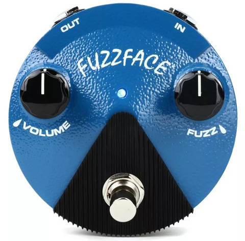 DUNLOP FFM1 SILICON FUZZ FACE MINI BLUE