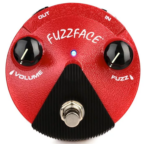 DUNLOP FFM2 GERMANIUM FUZZ FACE MINI RED