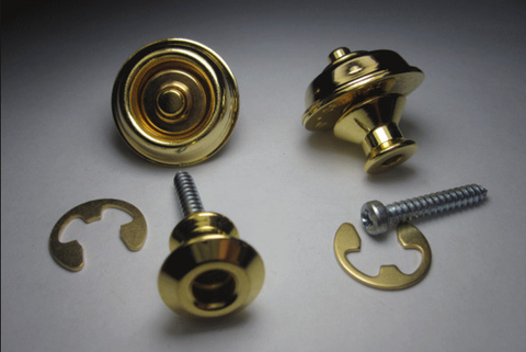 Dunlop Straplok Dual System - Gold