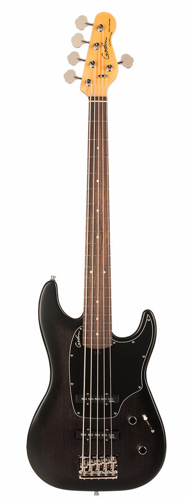 Godin Shifter Classic 5 String Electric Bass Guitar - Black Burst SG/Maple