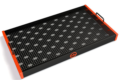 TEMPLE AUDIO TRIO 28 TEMPLE RED PEDALBOARD - 16.5X28 ($149 USD)