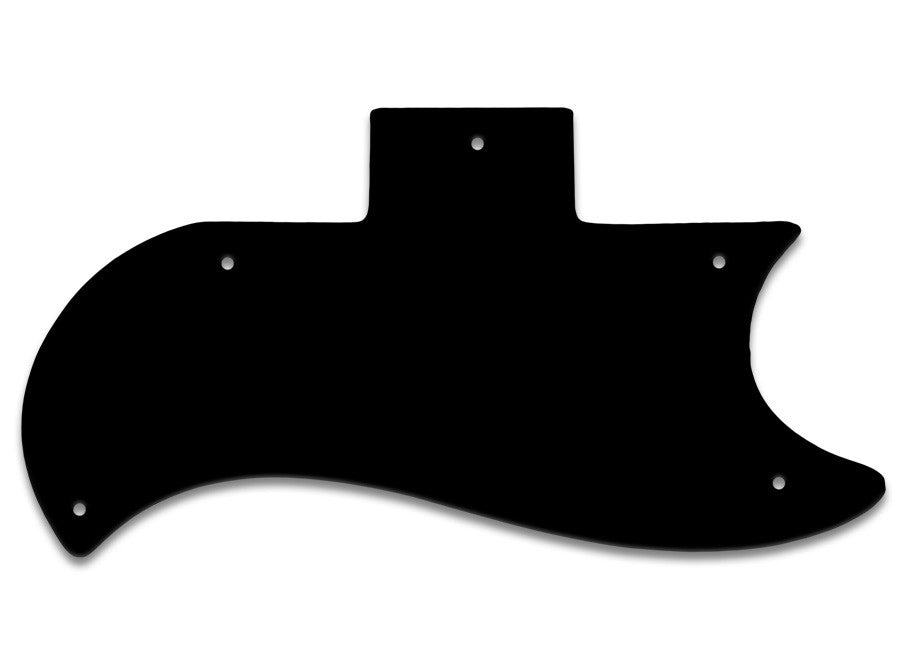 WD Music 3-Ply Gibson SG Standard (Half Face) Pickguard