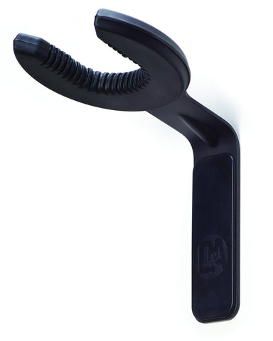 D&A WH-0100 GRIP GUITAR WALL HANGER - BLACK