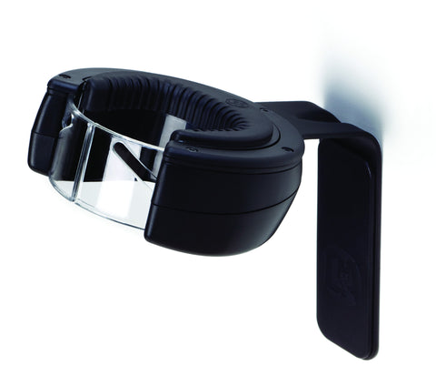 D&A WH-0200 HEADLOCK GUITAR WALL HANGER - BLACK