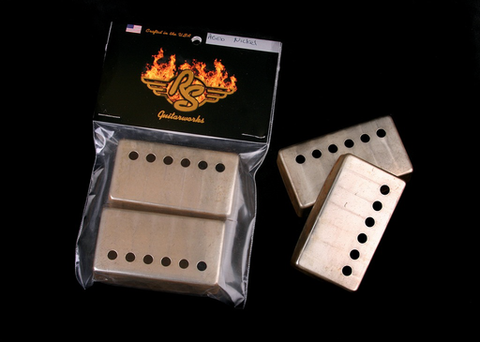 RS Guitarworks Aged Nickel Humbucker Pickup Covers (Set of 2)