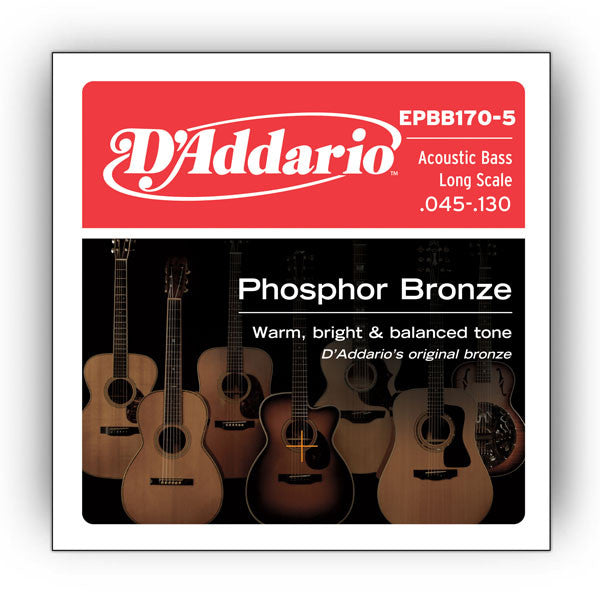 D'Addario EPBB170-5 5 String Set