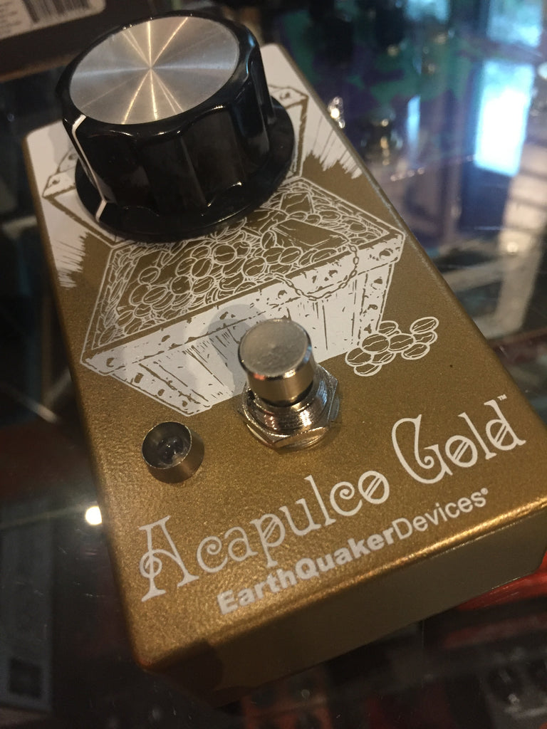 EARTHQUAKER DEVICES ACAPULCO GOLD POWER AMP DISTORTION V2 - LTD.ED. WHITE GOLD ($129 USD)