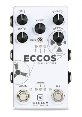 KEELEY ECCOS DELAY/LOOPER PEDAL ($249 USD)