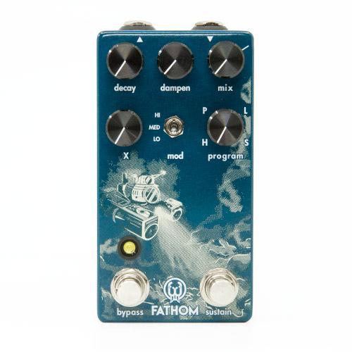 【新品同様】 Walrus Audio Fathom リバーブ WALRUS FATHOM MULTI-FUNCTION REVERB PEDAL ***CLEARANCE*** – Mojo