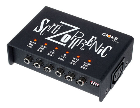 CIOKS SCHIZOPHRENIC LINK - 6 ISOLATED OUTLET / 9V / 12V 18V DC ($139 USD)