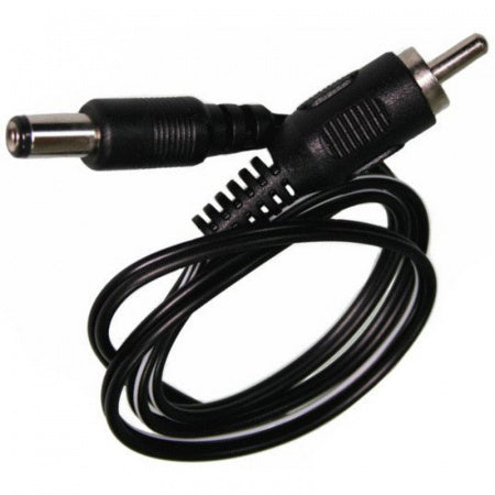 CIOKS 1050-I TYPE 1 / 5.5 & 2.1MM / DC-PLUG / CENTRE NEGATIVE / I SHAPE / 50CM (BLACK)