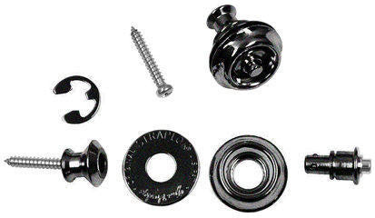 Dunlop Straplok Dual System - Black