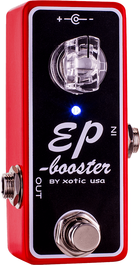 XOTIC EFFECTS EP BOOSTER PEDAL - LTD.ED.RED – Mojo Music Inc