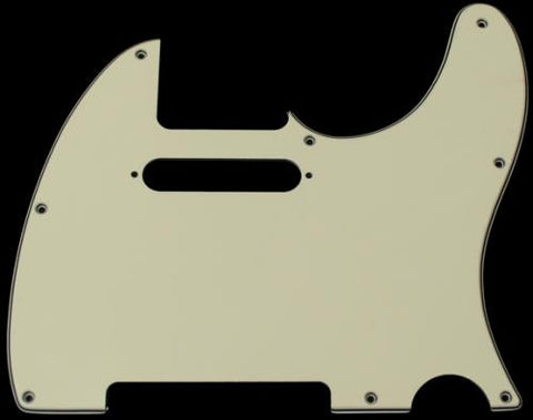 Fender 3-Ply Telecaster Pickguard - Parchment