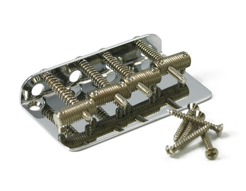 Fender Vintage Bass Guitar Strings Bridge - Chrome