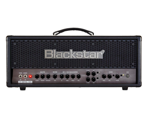 Blackstar HT Series HT-100H Metal 100W 6L6 Valve Head W/ Reverb