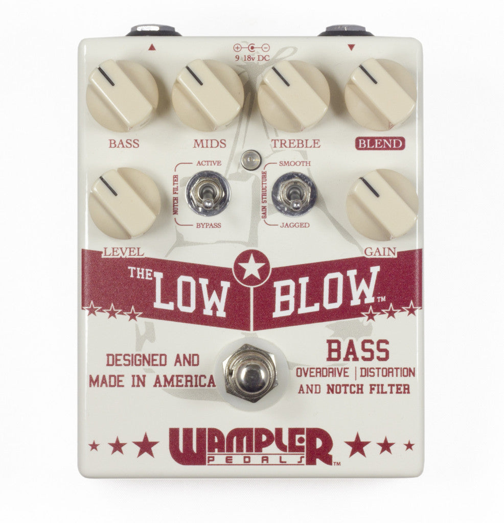 Wampler Low Blow Bass Overdrive And Distortion Pedal