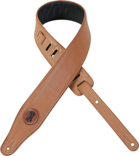 Levy's MSS2 Padded Garment Leather Strap - Tan