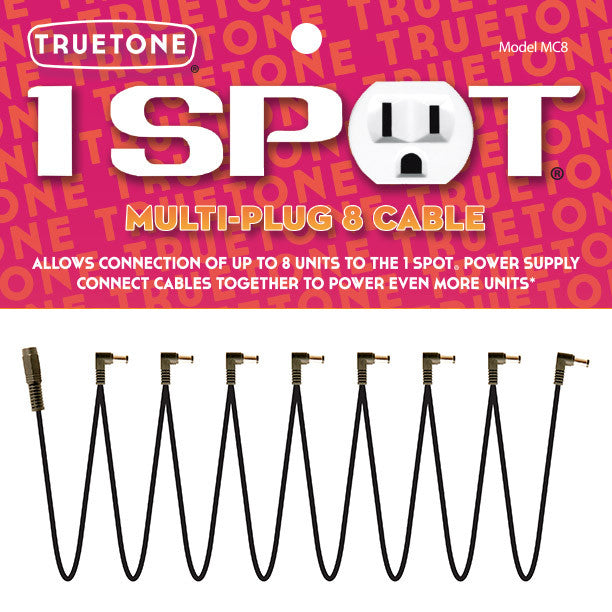 Truetone 1 Spot Multi Plug 8 Cable